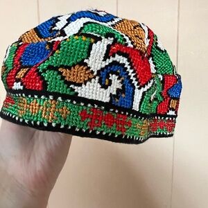 Vintage Embroidered Uzbek Hat